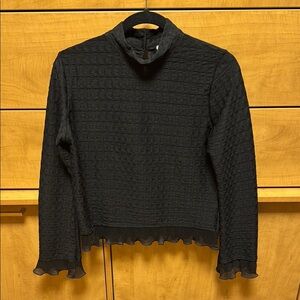 Elegant Black Women's Top